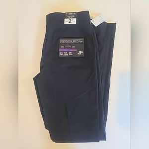 JF J Ferrar Mens Tuxedo Tux Dress Pants 30x32 Evening Edition Blk Super Slim
